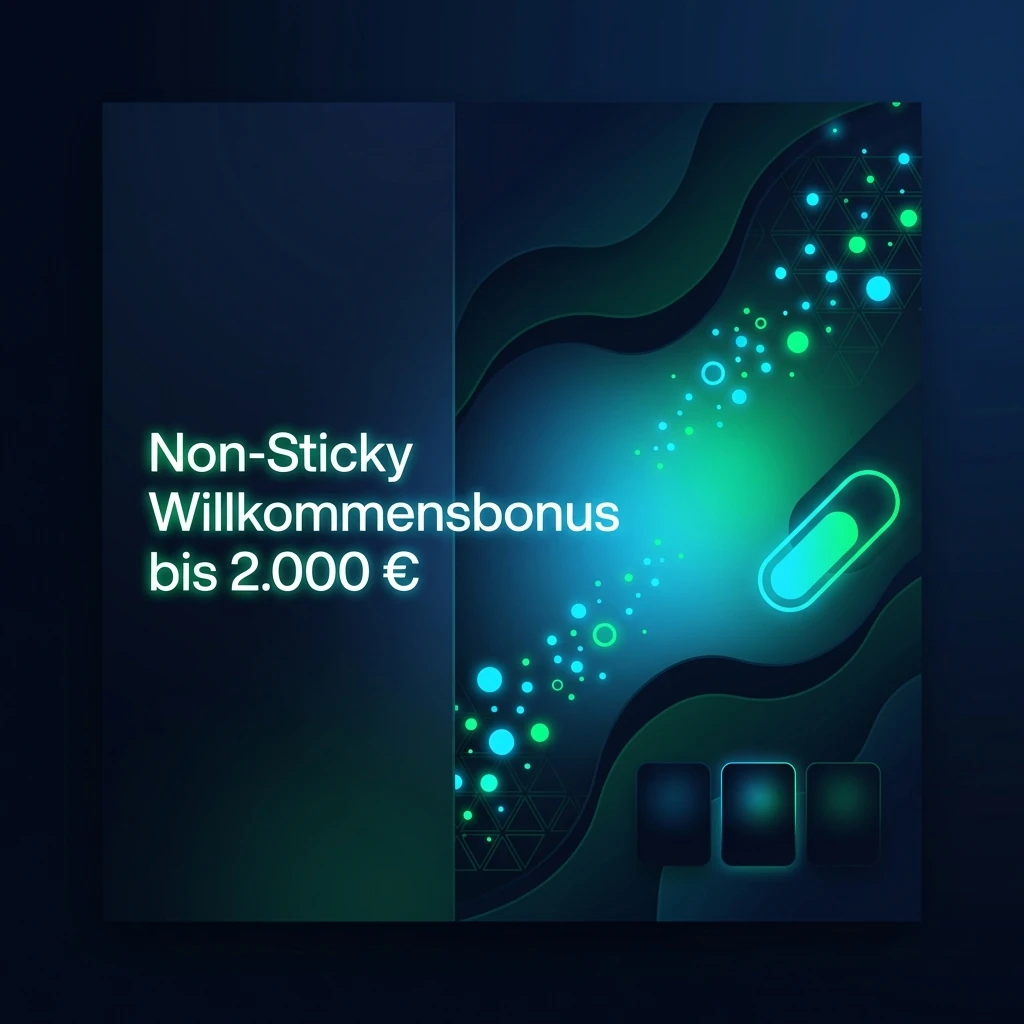 Non-Sticky Willkommensbonus bis 2.000 €